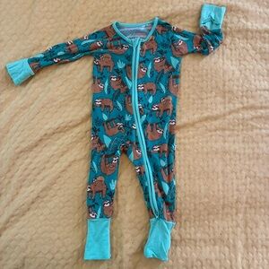 Little Sleepies Sleepy Sloths Zippy 3-6m